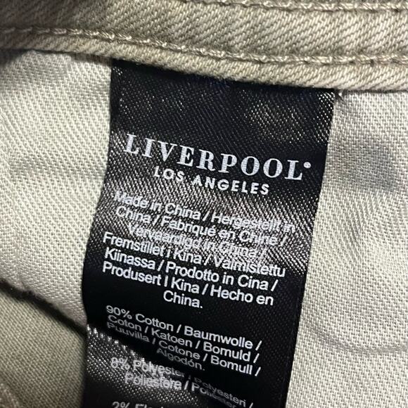 Liverpool Los Angeles Men's Jeans 31x34, Abbey Stone Color, NWT Regency Straight - Picture 4 of 6